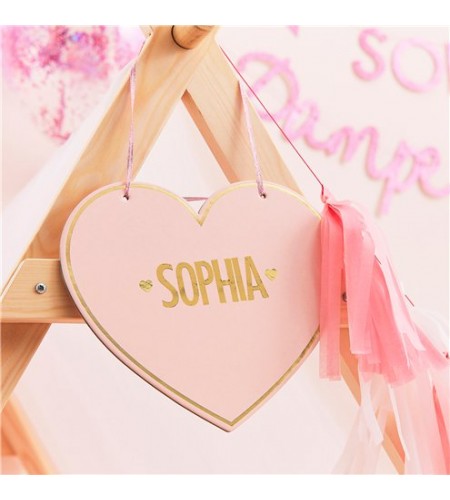 CORAÇÃO EM MADEIRA PERSONALIZAVEL